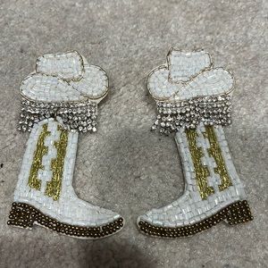 Cowboy Hat/Boot Earrings